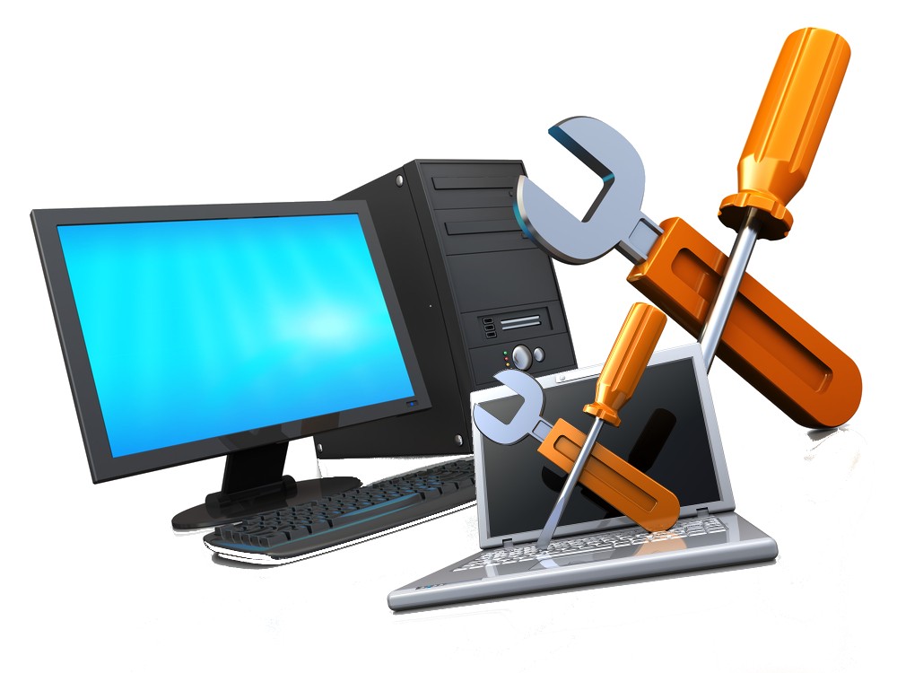 desktop repairing services with repairing tools  