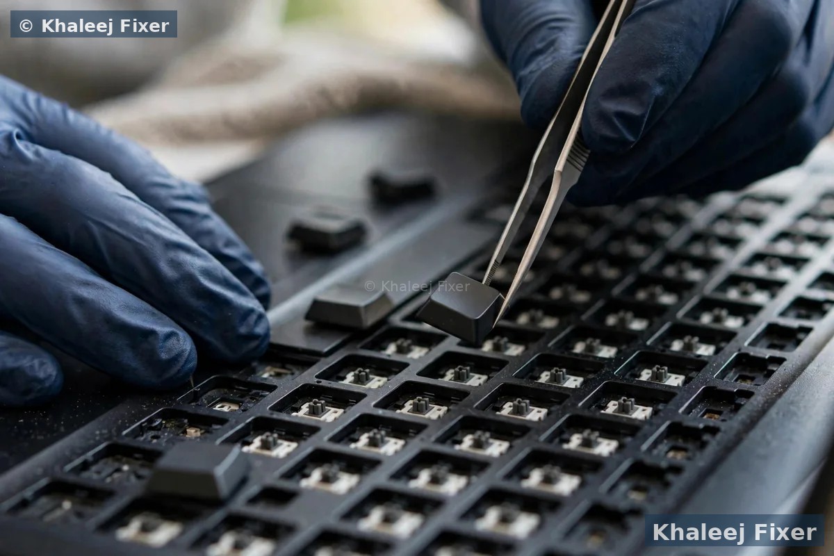Laptop keyboard repair — individual key replacement for all brands
