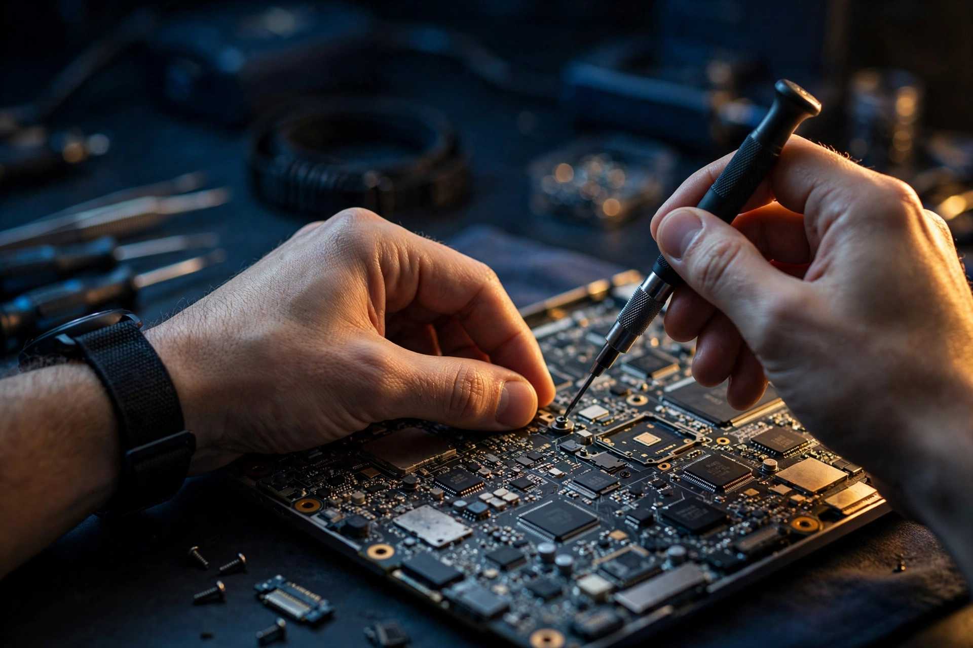 Motherboard repair