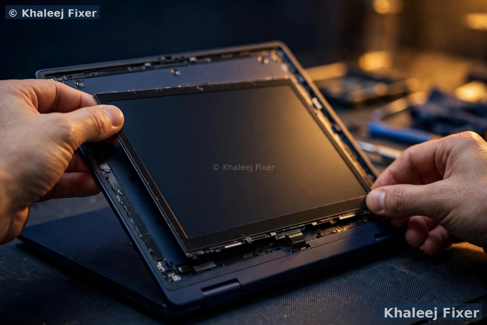 Professional laptop screen replacement service in Dubai